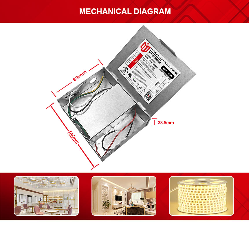 محول 24 فولت LED لأضواء LED