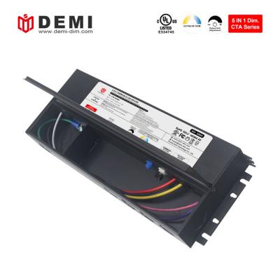 110-277vac ul المدرجة CCT و 5 في 1 عكس الضوء 24 فولت 300 واط سائق LED لأضواء الشريط LED